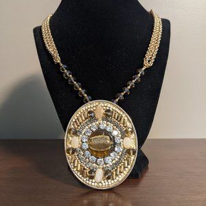 Gorgeous Chico's Beaded Statement Necklace
